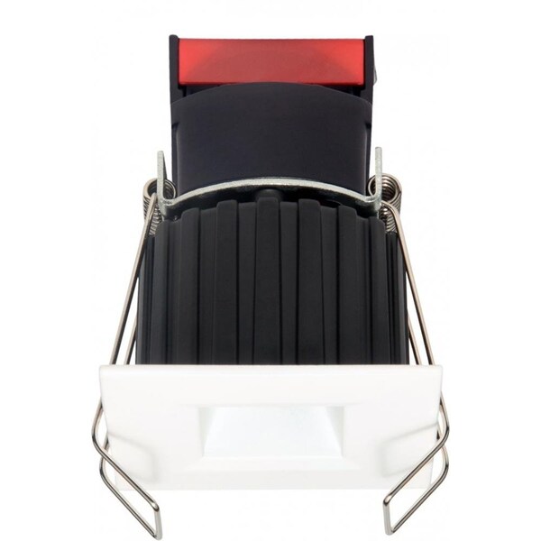 Elco Lighting 1 Square Recessed Oak Downlight E1L12F27BZ - main